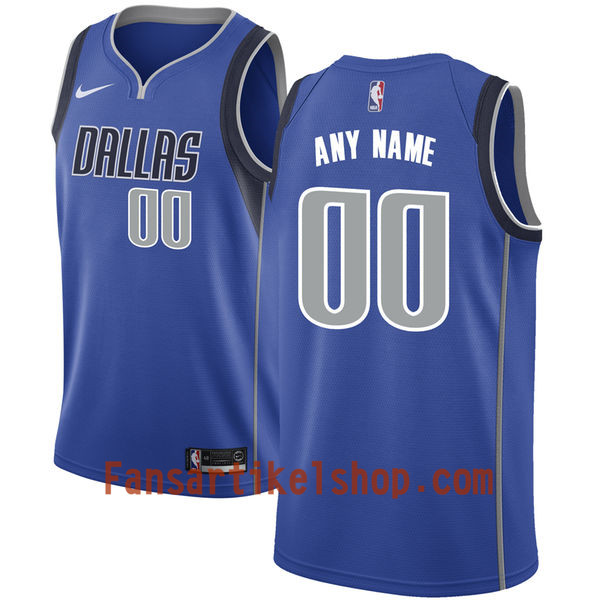 NBA Dallas Mavericks Trikot Benutzerdefinierte Nike 2017-18 Royal Swingman - Herren NBA Dallas Mavericks Trikot Benutzerdefinierte Nike 2017-18 Royal Swingman - Herren